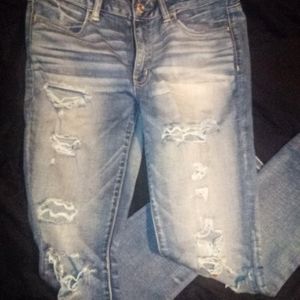 2 Pair of American eagle jeans